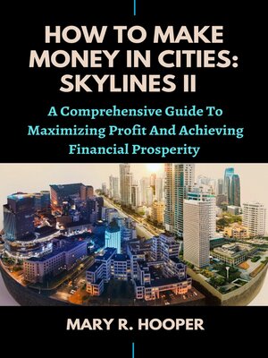 cover image of HOW TO MAKE MONEY IN CITIES
